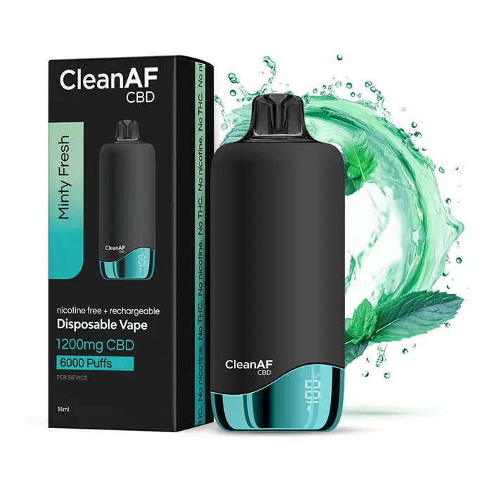 rechargeable mint CBD vape