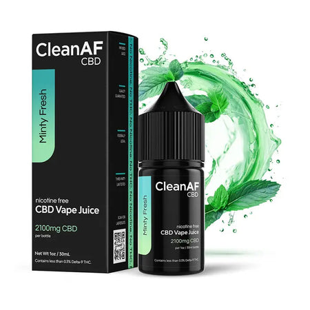 THC mint vape juice