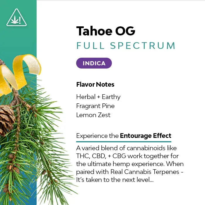 Tahoe OG THC vape
