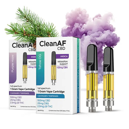 THC indica vape cart pack