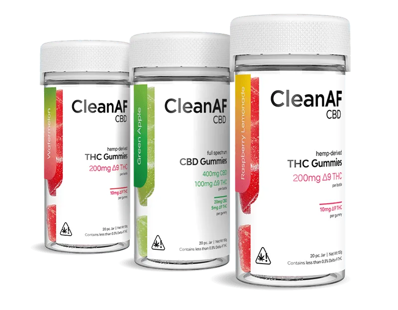 three bottles of THC gummies for elevation