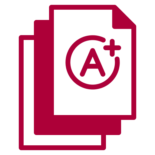 A+ icon for CBD and THC product independent lab testing