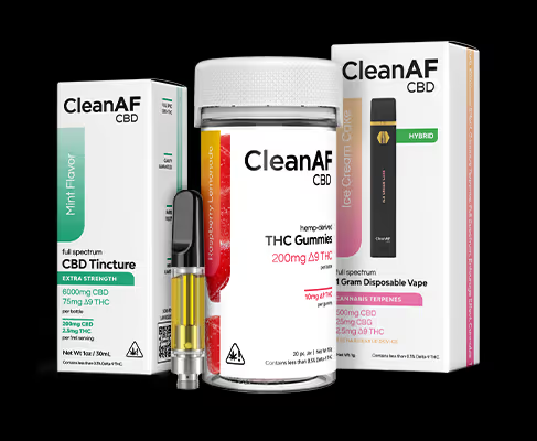 full spectrum CBD + THC products