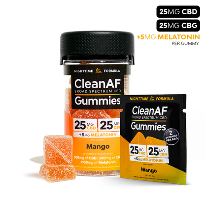 CBD Gummies for Sleep with CBN + Melatonin - Mango