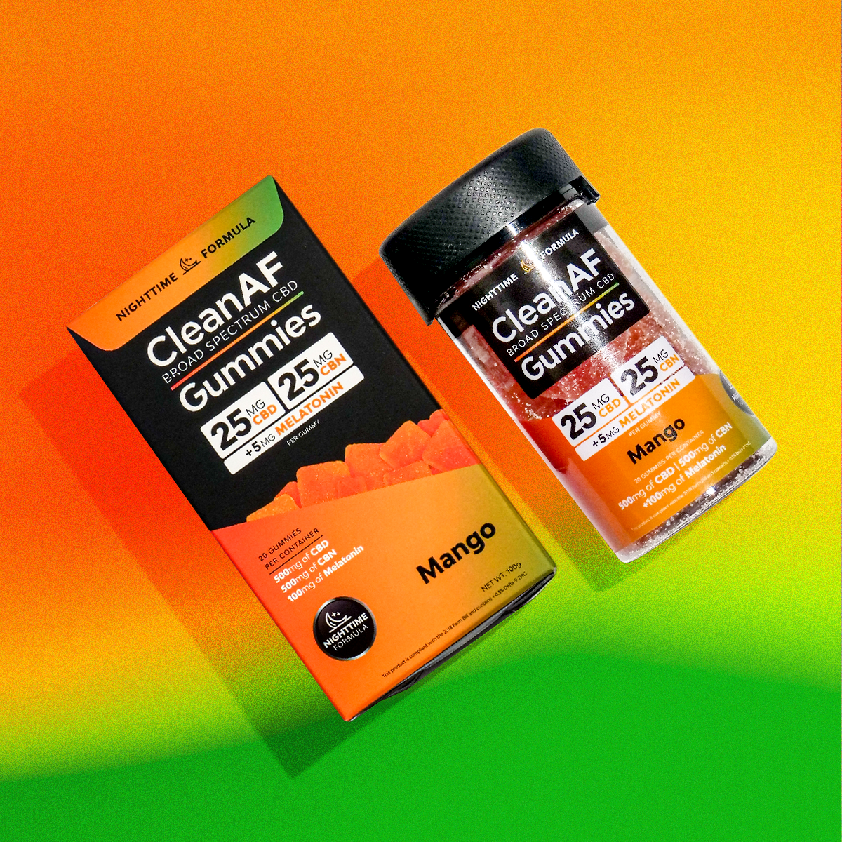 Having trouble sleeping? CleanAF Nighttime Formula gummies are designed for better and deeper sleep.