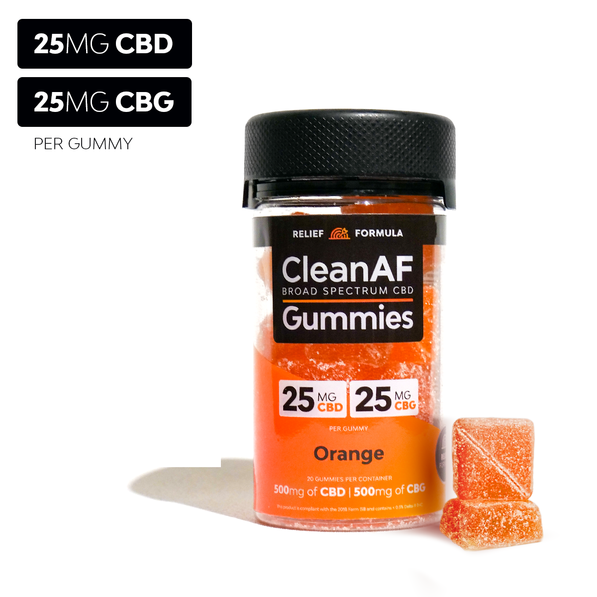 Orange CBD Gummies