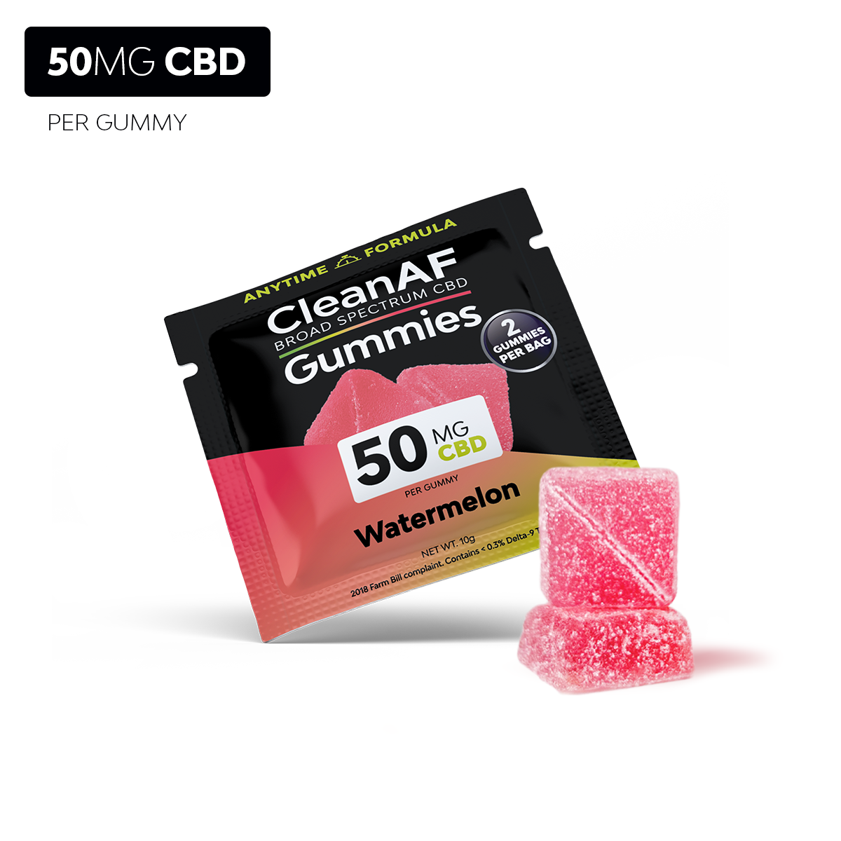 CBD Gummy 2 piece pack