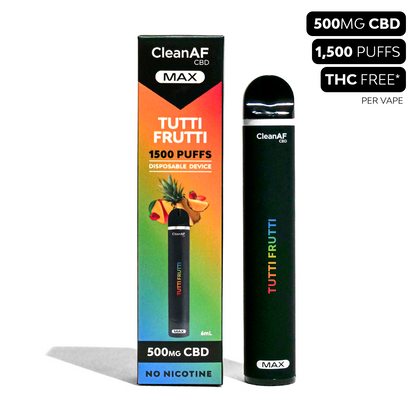 500mg CBD Vape Pen - Tutti Frutti