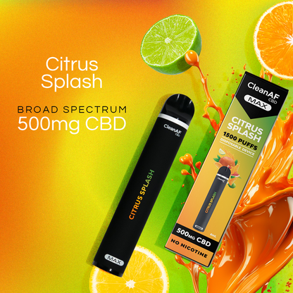 500mg CBD Vape Pen - Citrus Splash