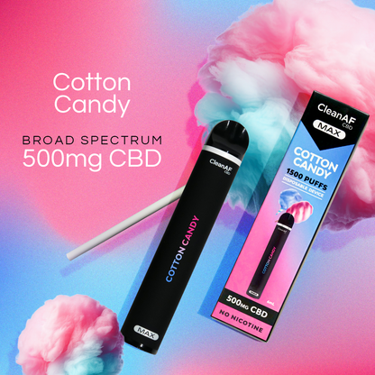 500mg CBD Vape Pen - Cotton Candy