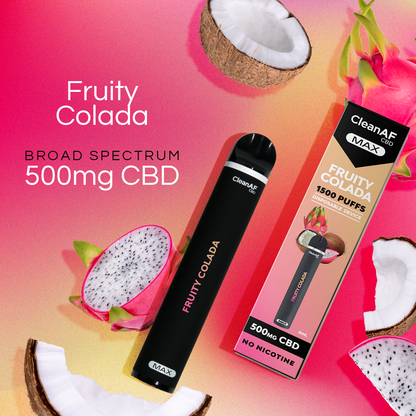 500mg CBD Vape Pen - Fruity Colada