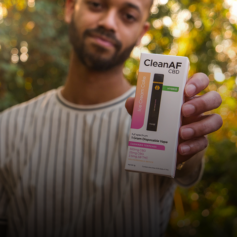 Delta-9 THC Vape Juice | Full Spectrum CBD + Delta-9 THC CleanAF CBD Delta-9 THC Vape Juice | Full Spectrum CBD + Delta-9 THC CleanAF CBD