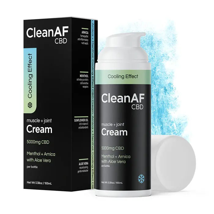 Cooling Pain Relief Cream (CBD + Menthol)