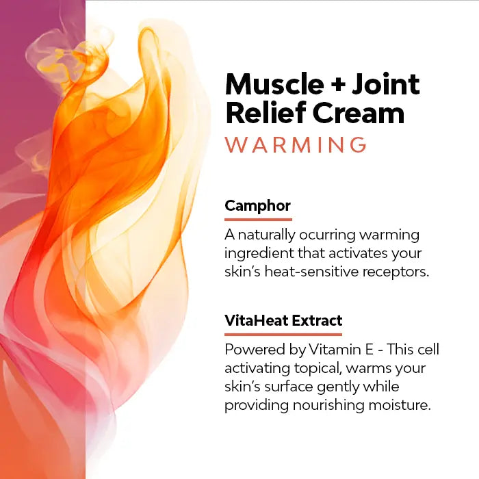 warming CBD cream for pain relief