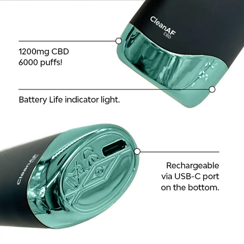 Battery Free Vape Mint CBD Vape Pen Battery Free Vape Mint CBD Vape Pen