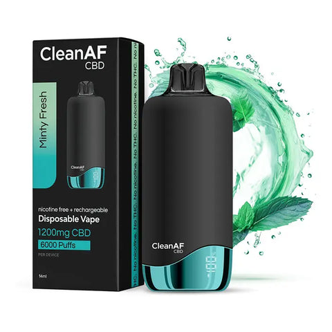 rechargeable mint CBD vape