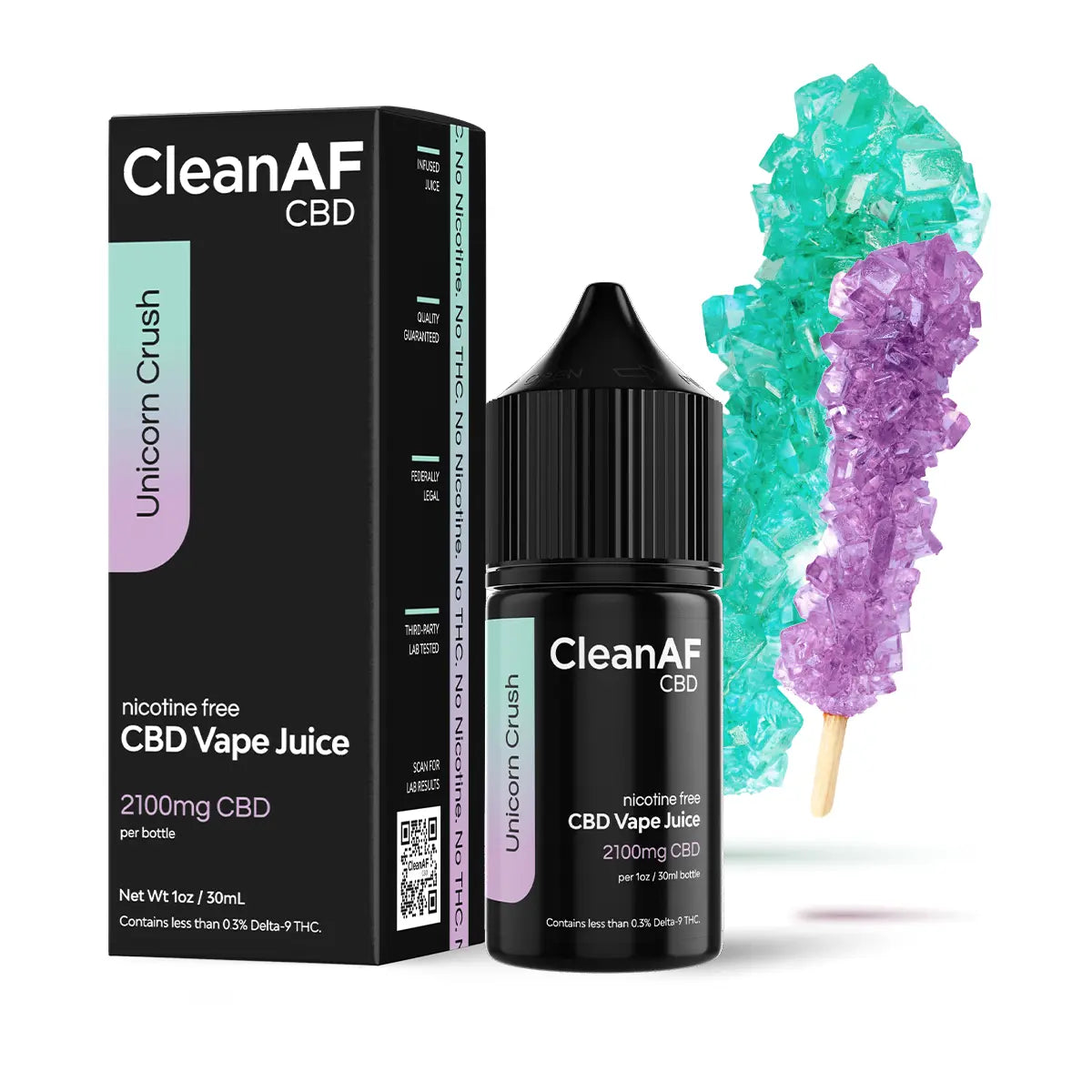 cbd vape juice Unicorn Crush - 2100mg CBD Genuine SMOK Morph 219 Lemonade Select Flavor ::Banana Pineapple