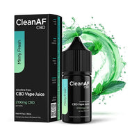 THC mint vape juice