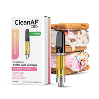 THC ice cream cake hybrid vape cart