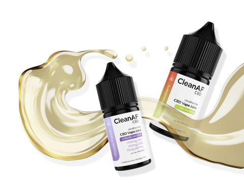 Delta-9 THC Vape Juice | Full Spectrum CBD + Delta-9 THC CleanAF CBD Delta-9 THC Vape Juice | Full Spectrum CBD + Delta-9 THC CleanAF CBD